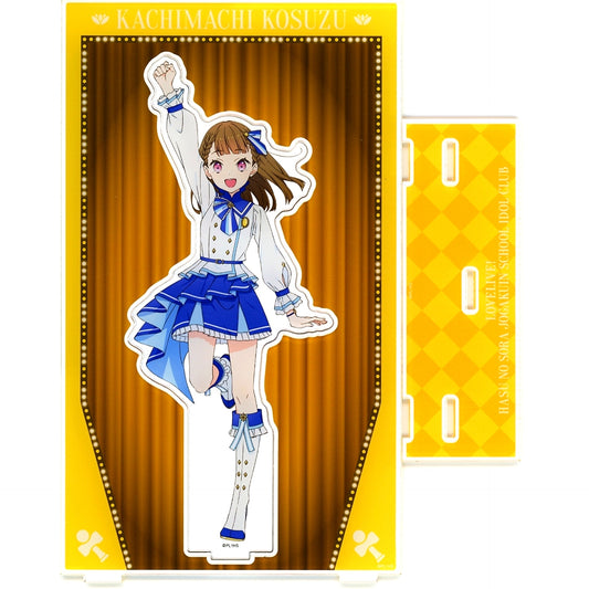 Kosuzu Kachimachi Love Live! Hasunosora Girls' High School Idol Club Acrylic Stand with Background Pop Up Store in Tokyo Character Street [USED]