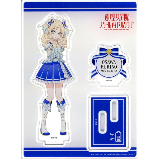 Rurino Osawa Acrylic Stand Love Live! Hasunosora Girls' High School Idol Club POP UP STORE in Tokyo Character Street [USED]