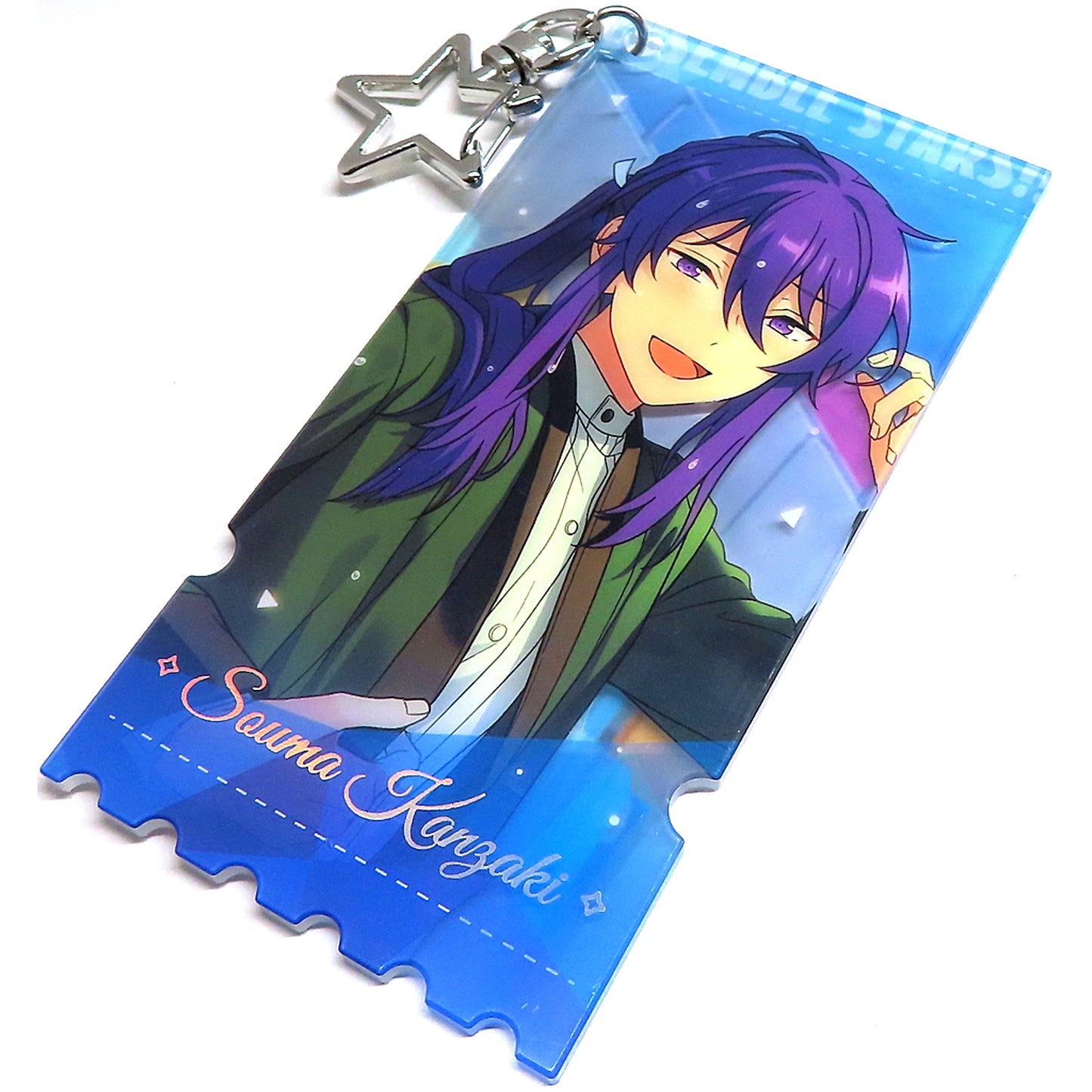 Souma Kanzaki Ensemble Stars!! Seal Acrylic Keychain Group A China Limited [USED]
