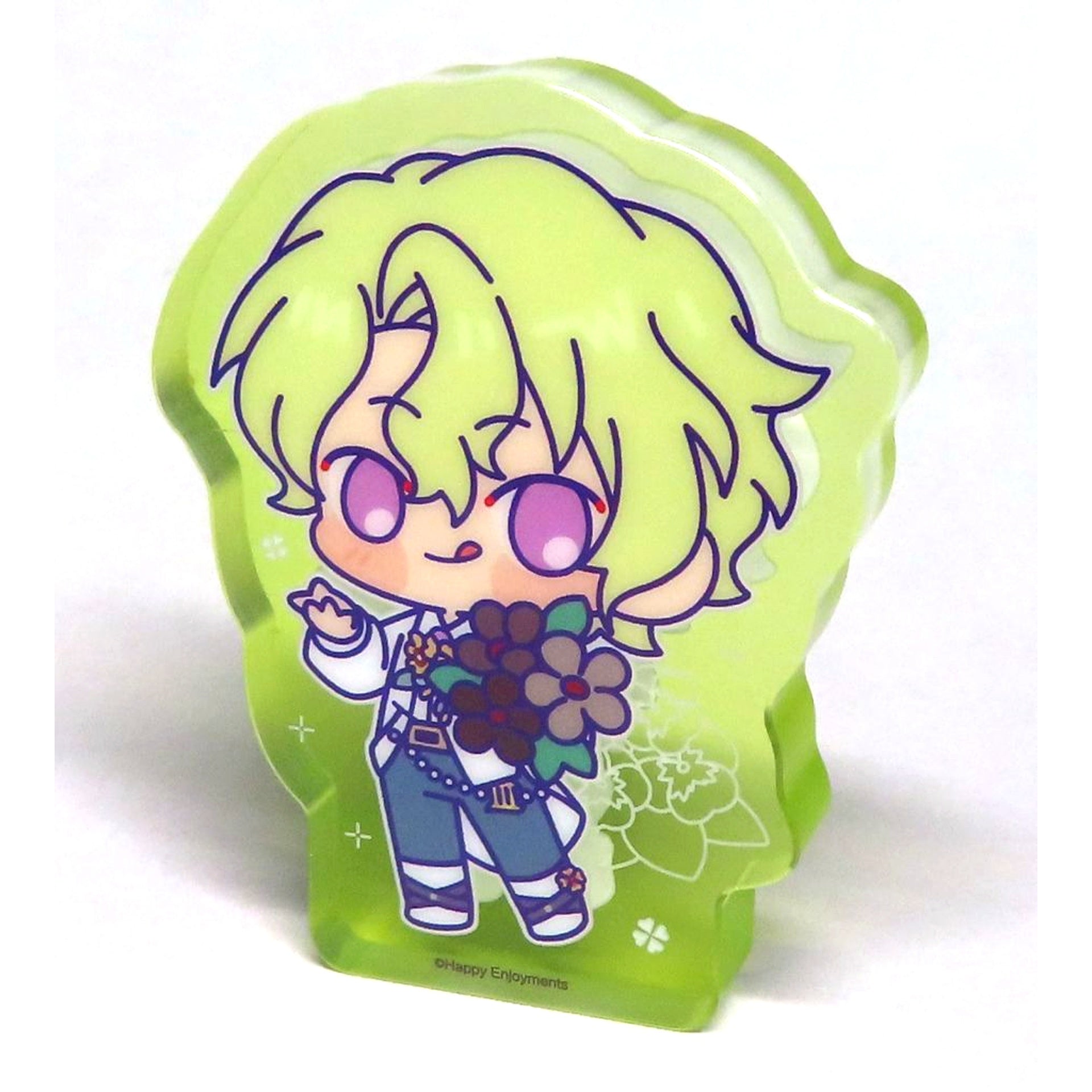 Hiyori Tomoe Ensemble Stars!! Floral Whisper Chibi Acrylic Block China Limited [USED]
