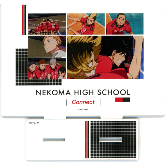 Nekoma High School Scene Acrylic Stand Haikyu!! The Dumpster Battle x TOWER RECORDS CAFE [USED]