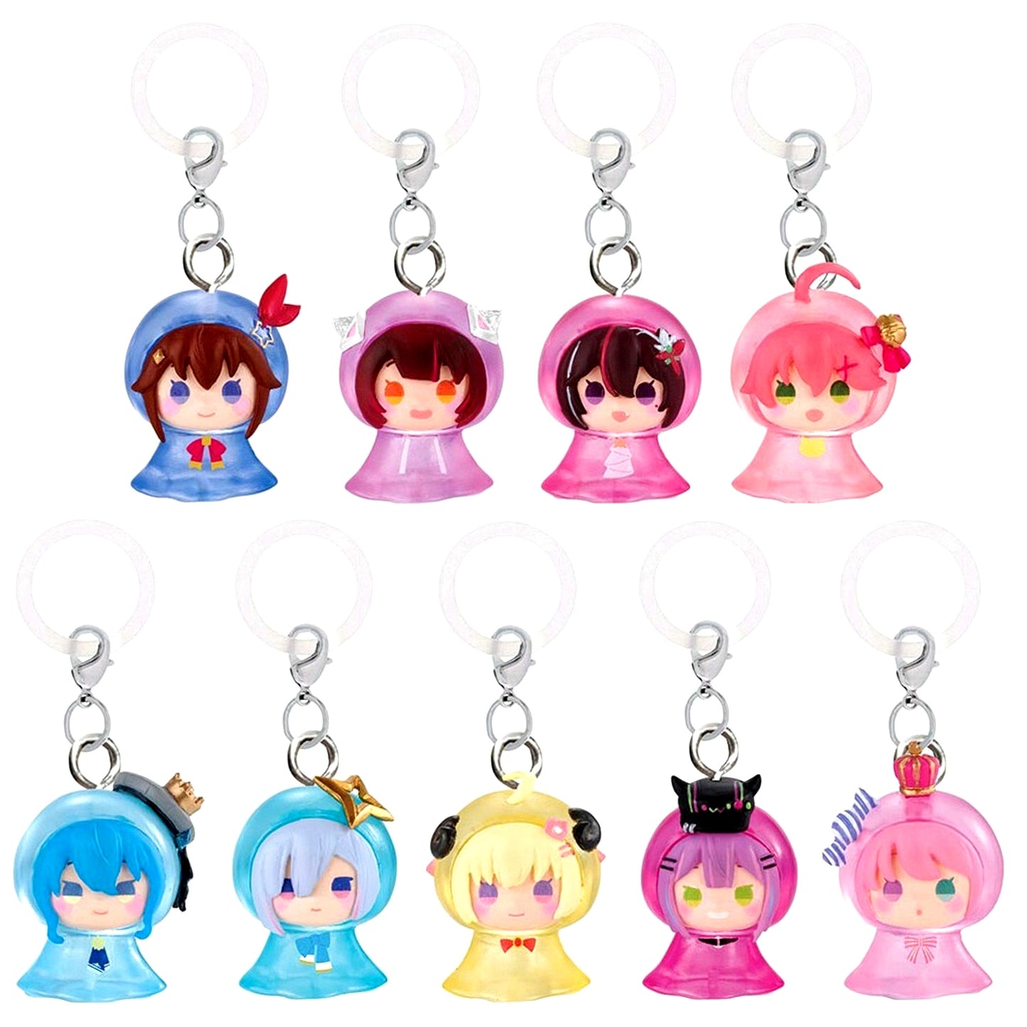 Set of 9 Hololive Mejirushi Accessory 01 [USED]