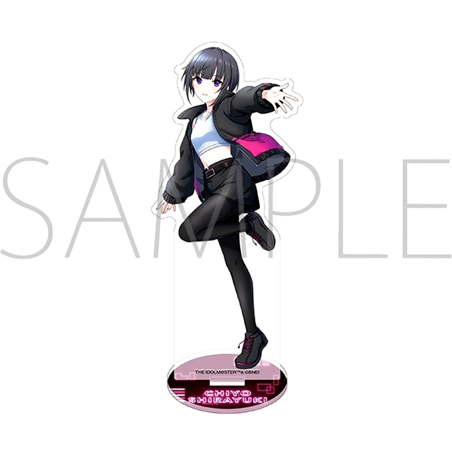 Chiyo Shirayuki The Idolmaster Cinderella Girls Acrylic Stand [USED]