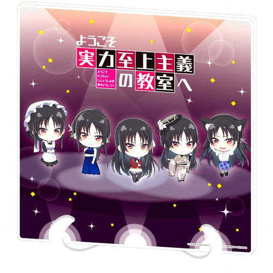 Suzune Horikita 02. Mini Character Illustration Acrylic Art Board Classroom of the Elite [USED]