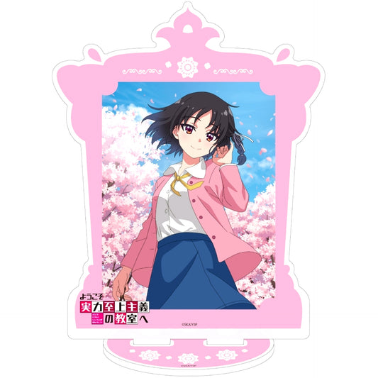 Suzune Horikita 02. Short Ver. Illustration Big Acrylic Stand Classroom of the Elite [USED]