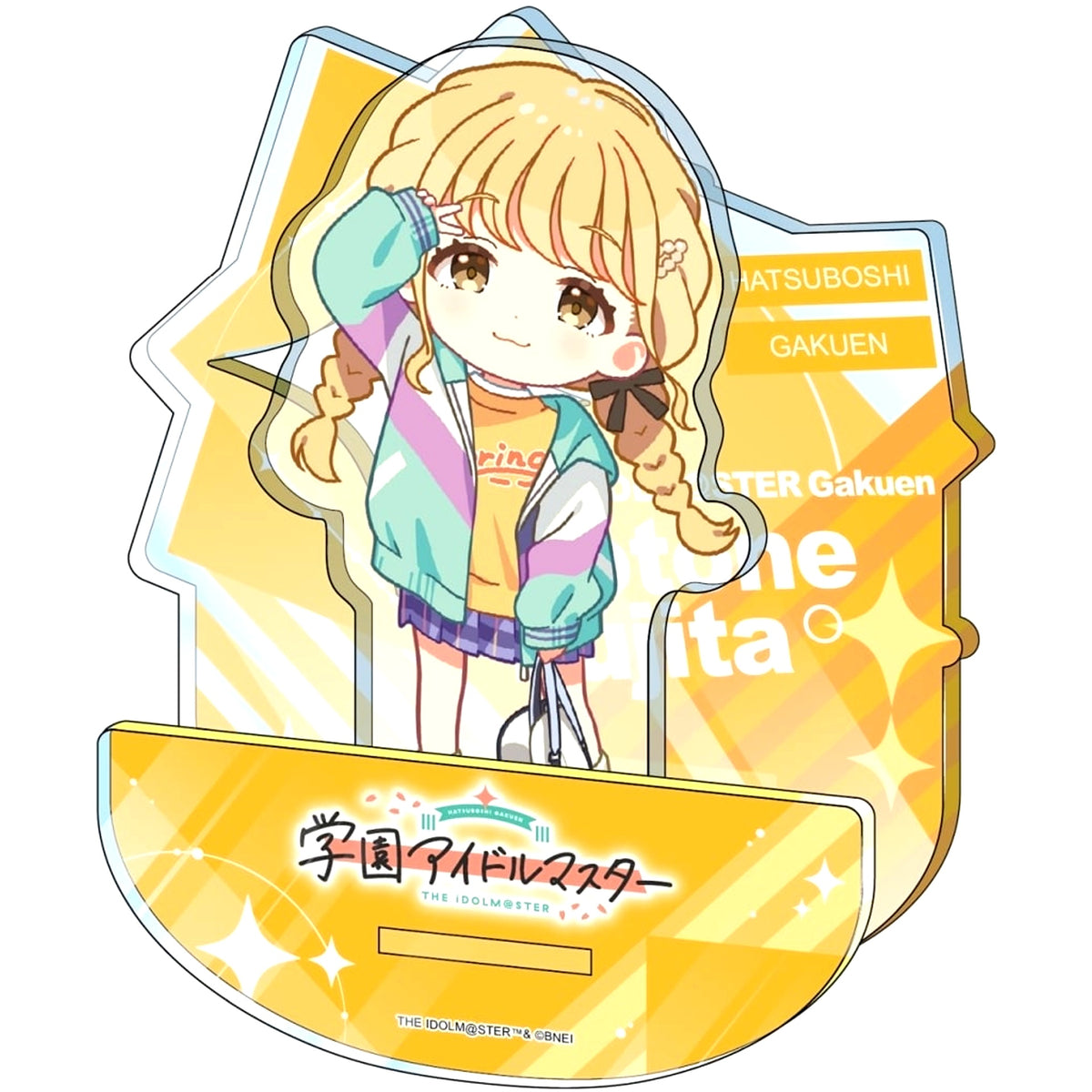 Kotone Fujita Gakuen The Idolmaster Ver. Swinging Acrylic Chibi Character [USED]