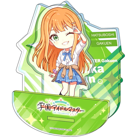 Sumika Shiun Ver. Gakuen Idolmaster Chibi Character Swaying Acrylic Stand [USED]