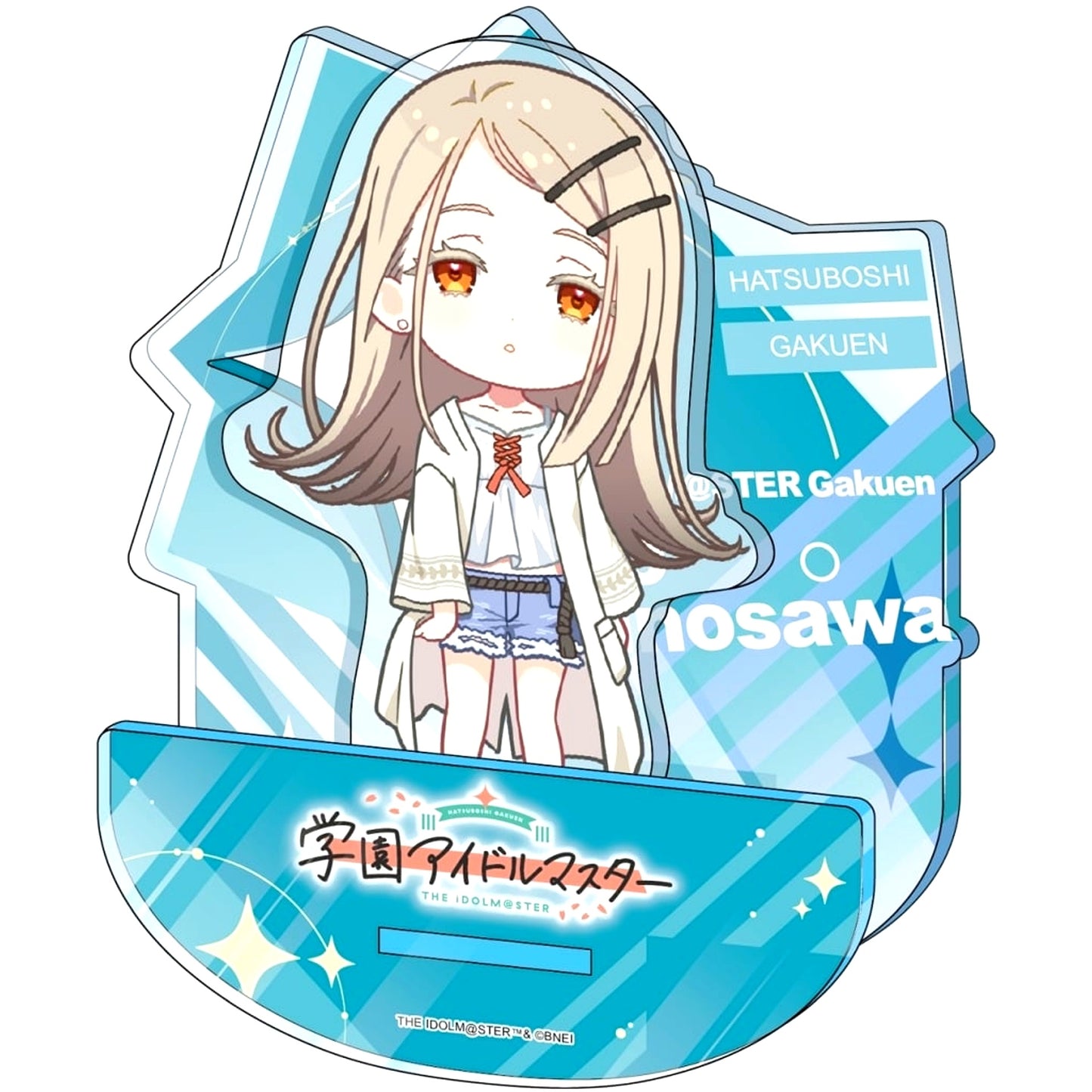 Hiro Shinosawa Gakuen Idolmaster Swaying Acrylic Chibi Character Ver. [USED]