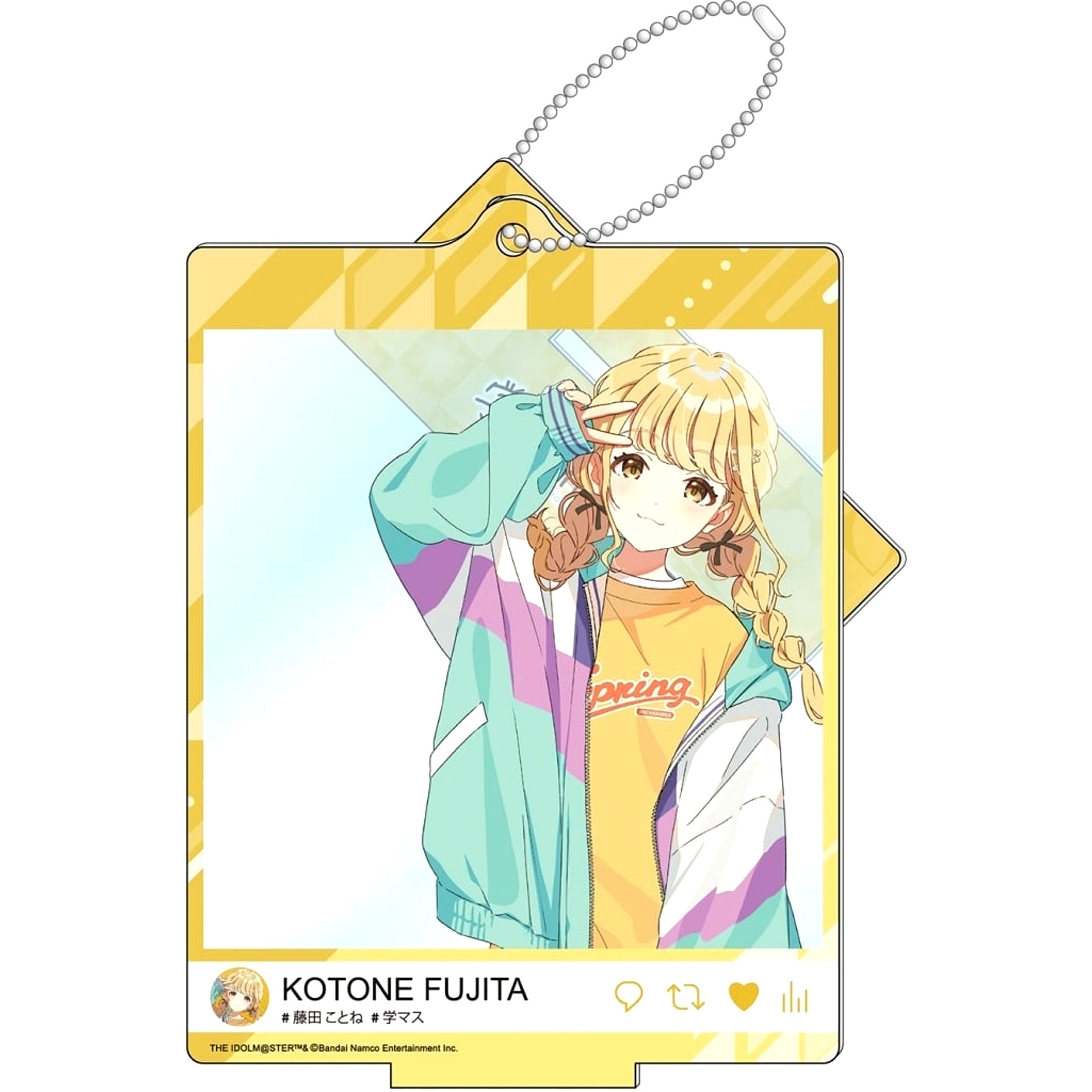 Kotone Fujita Gakuen The Idolmaster Ver. Selfie Style Acrylic Stand [USED]