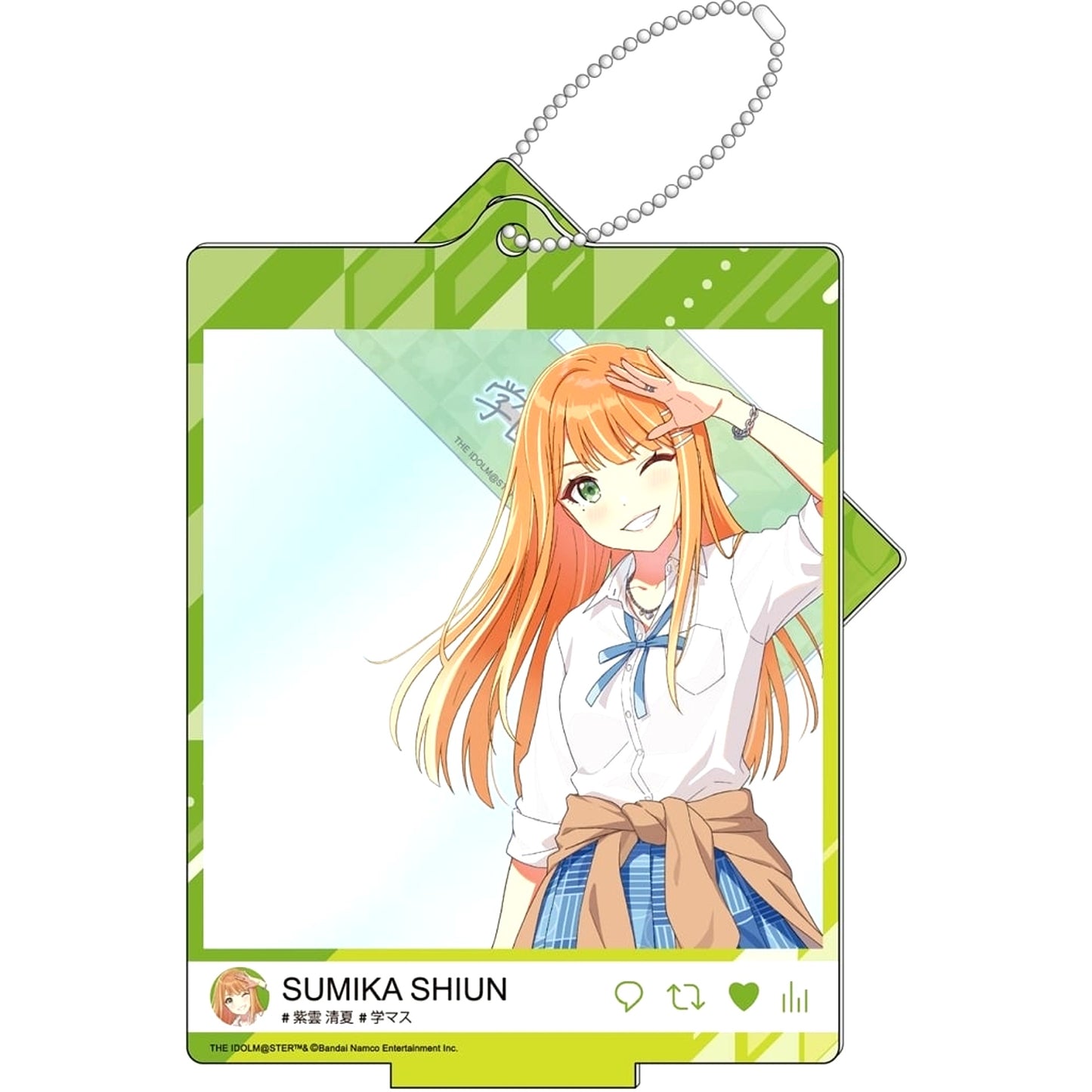 Sumika Shiun Gakuen Idolmaster Selfie Style Acrylic Stand [USED]