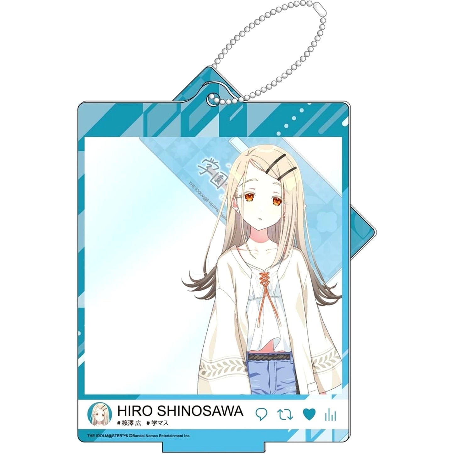 Hiro Shinozawa Gakuen The Idolmaster Ver. Selfie Style Acrylic Stand [USED]