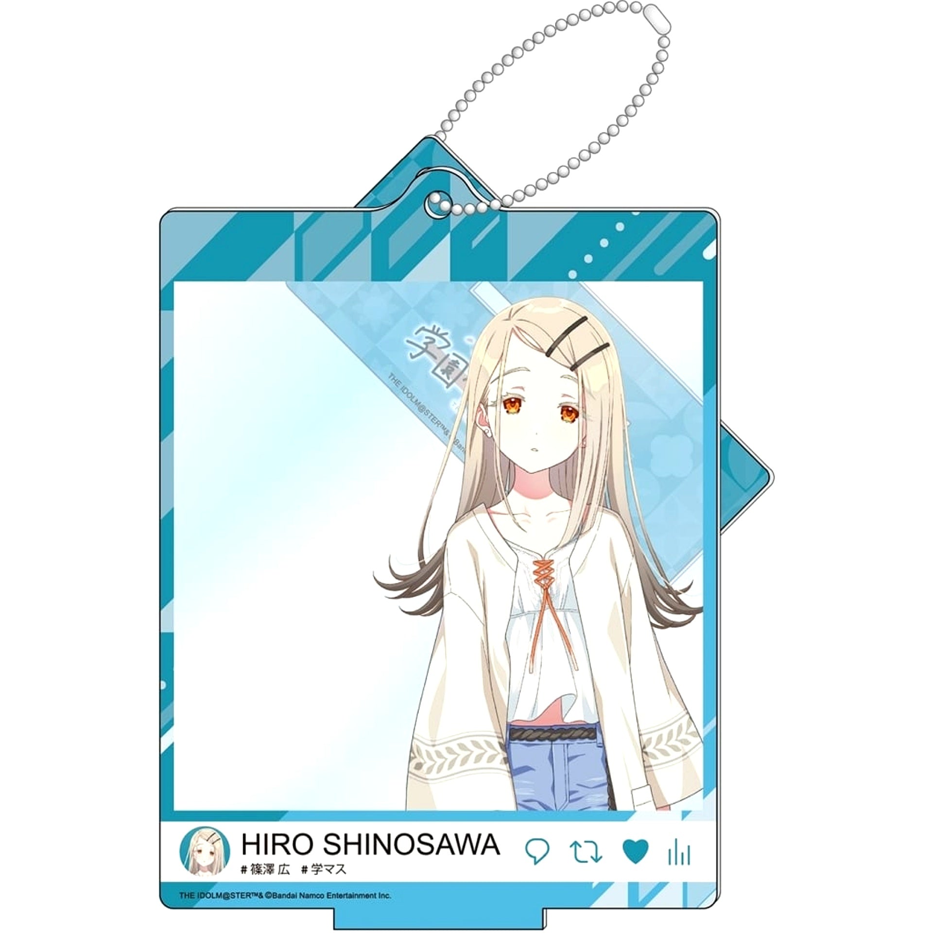 Hiro Shinozawa Gakuen The Idolmaster Ver. Selfie Style Acrylic Stand [USED]