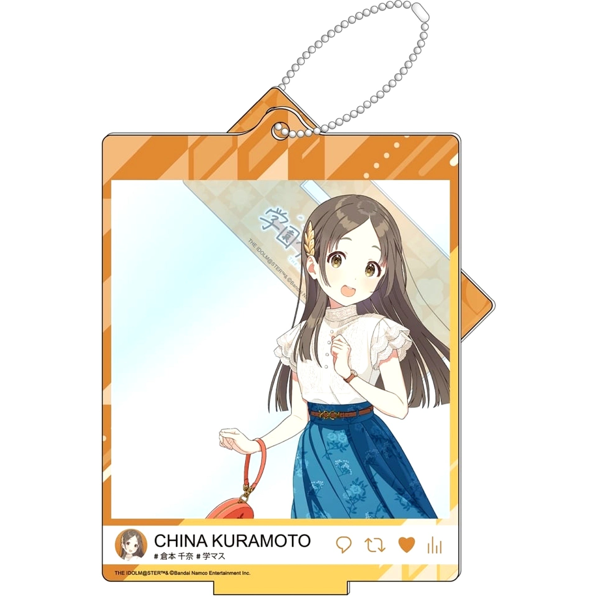 China Kuramoto Gakuen The Idolmaster Ver. Selfie Style Acrylic Stand [USED]