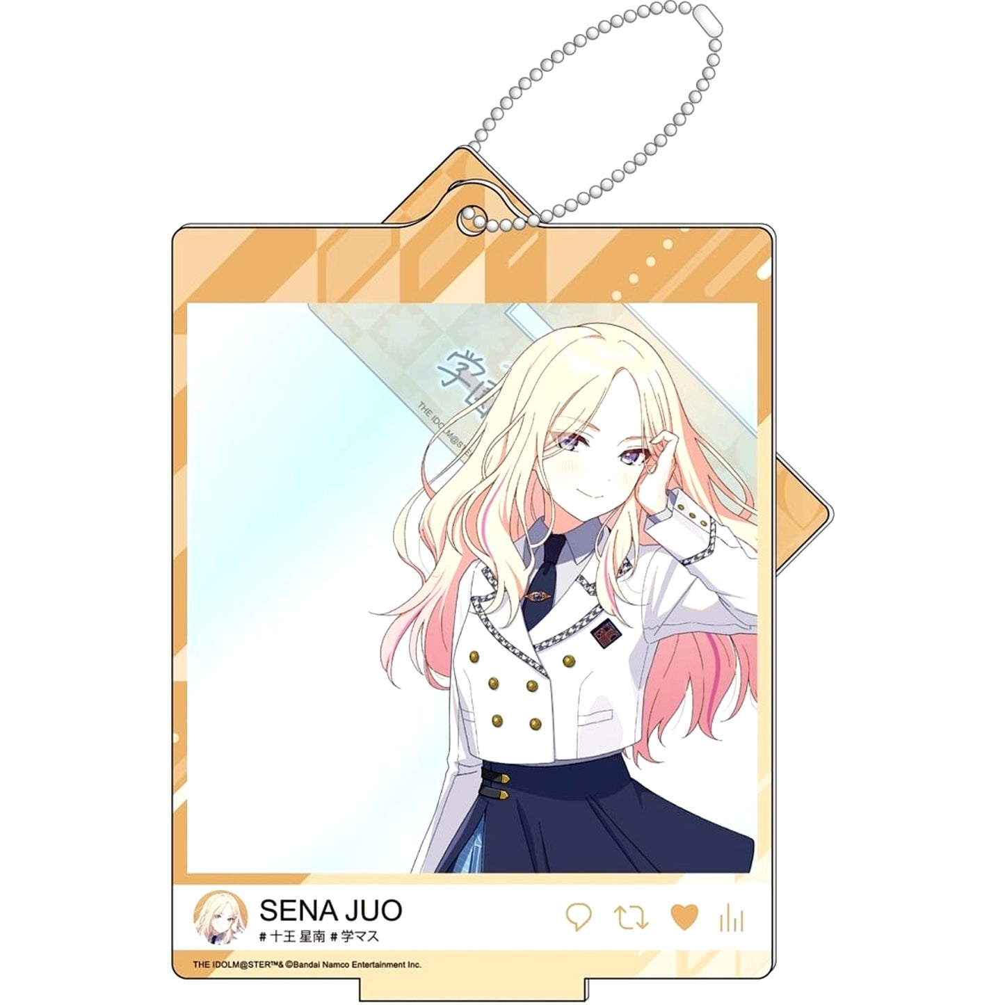 Sena Juo Gakuen The Idolmaster Ver. Selfie Style Acrylic Stand [USED]