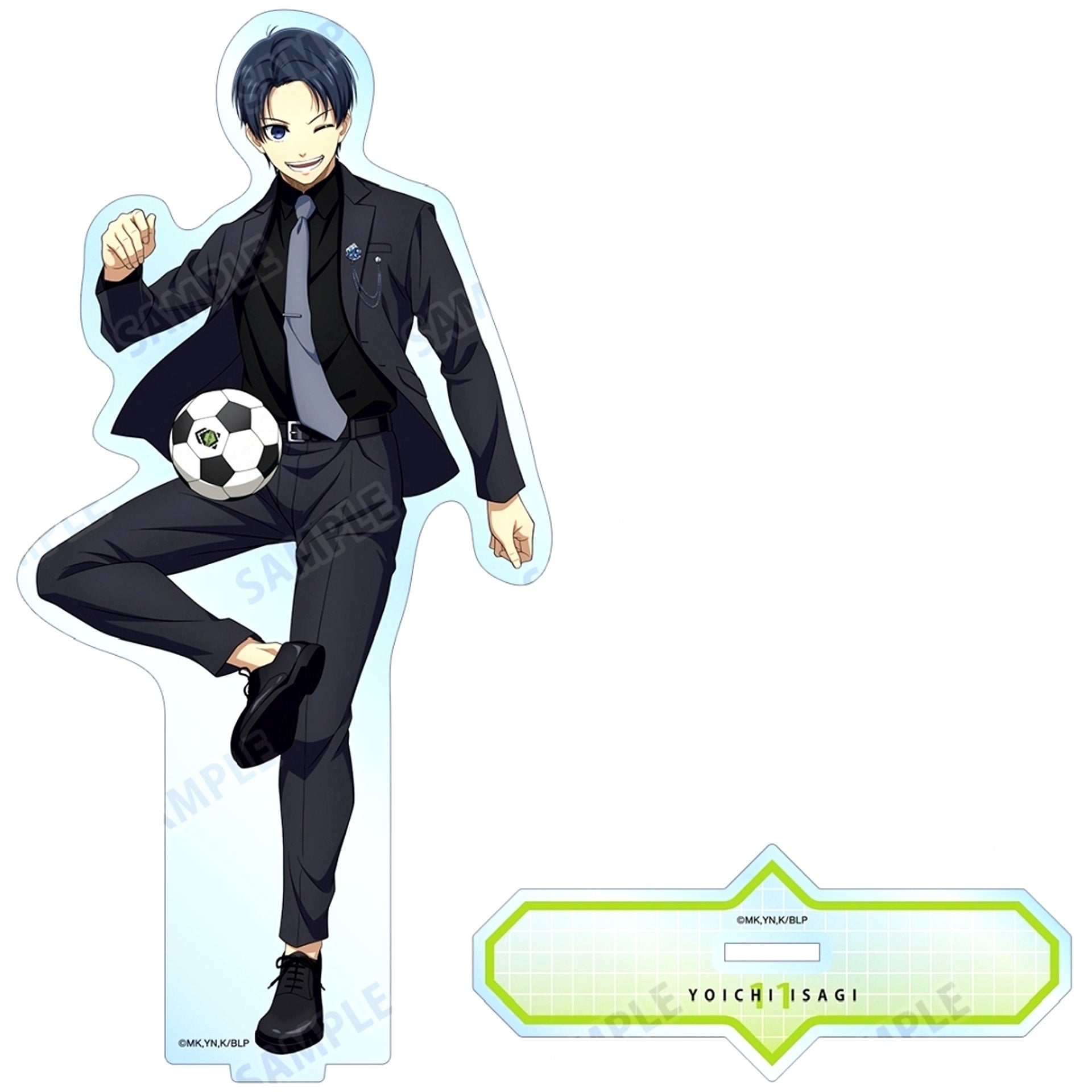 Yoichi Isagi Suit Model Ver. Blue Lock Illustration BIG Acrylic Stand [USED]
