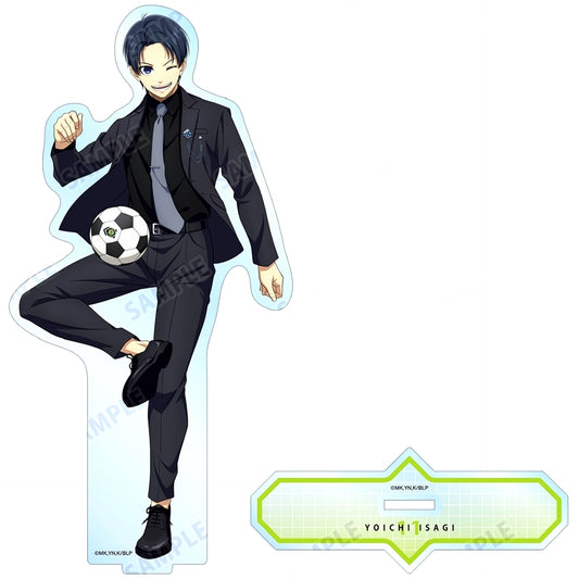 Yoichi Isagi Suit Model Ver. Blue Lock Illustration BIG Acrylic Stand [USED]