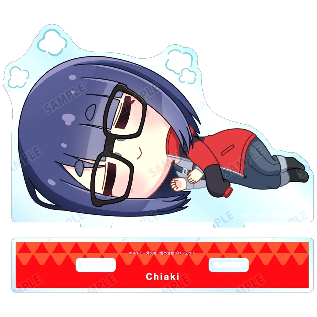 Chiaki Ogaki Chibikoro Big Acrylic Stand Laid-Back Camp Season 3 [USED]
