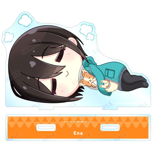 Ena Saito Chibikoro BIG Acrylic Stand Yuru Camp SEASON 3 [USED]