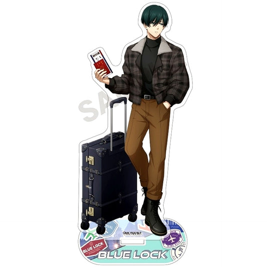 Rin Itoshi Travel Acrylic Stand Blue Lock [USED]