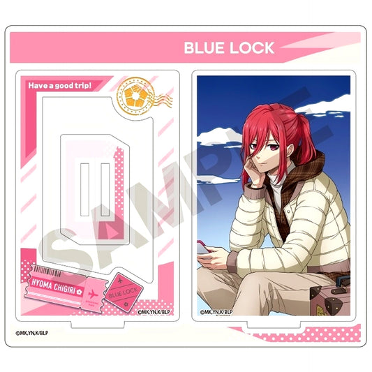 Hyoma Chigiri Frame Acrylic Stand Travel Blue Lock [USED]