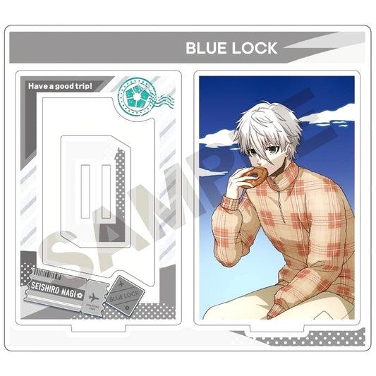 Seishiro Nagi Travel Frame Acrylic Stand Blue Lock [USED]
