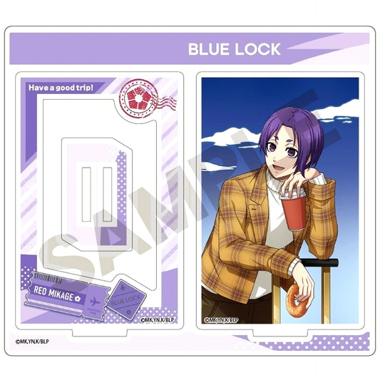 Reo Mikage Frame Acrylic Stand Travel Blue Lock [USED]