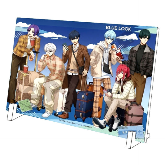 Group Travel Acrylic Panel Blue Lock [USED]