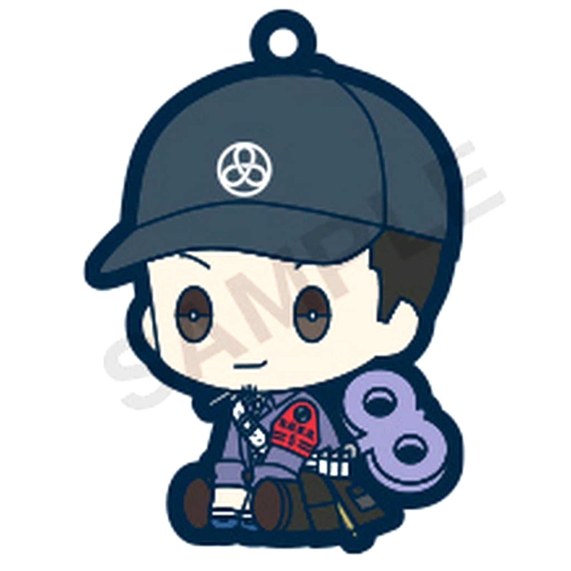 Persona 3 Reload Junpei Iori Petatto Nejimaki Rubber Strap Keychains [USED]