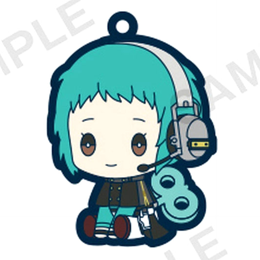 Persona 3 Reload Fuka Yamagishi Petatto Nejimaki Rubber Strap Keychains [USED]