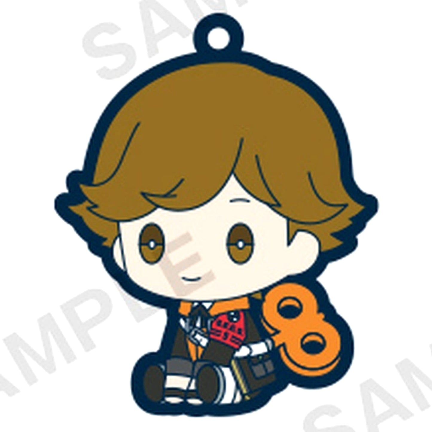 Persona 3 Reload Ken Amada Petatto Nejimaki Rubber Strap Keychains [USED]