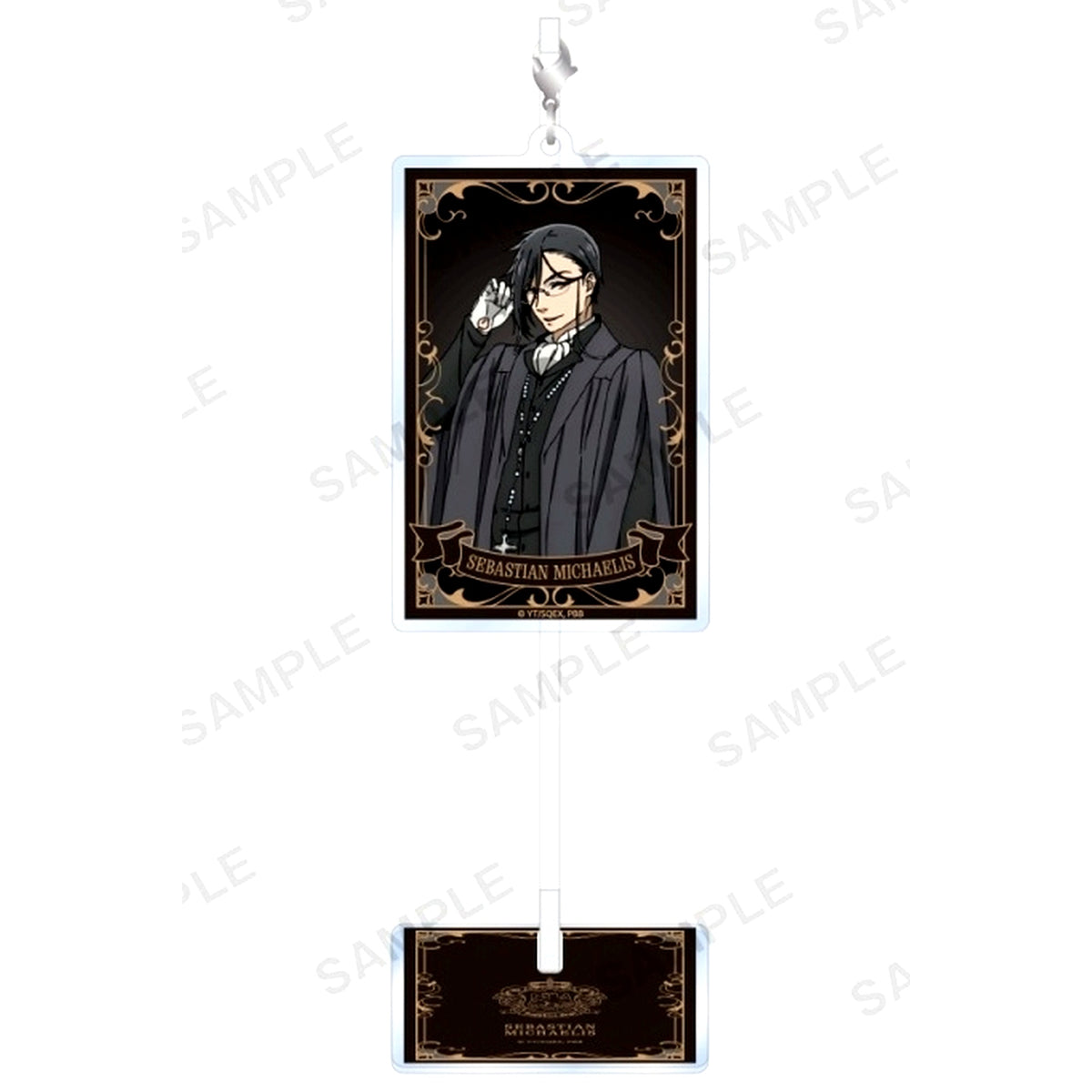 Sebastian Michaelis Swaying Charm & Stand Black Butler Public School Arc [USED]