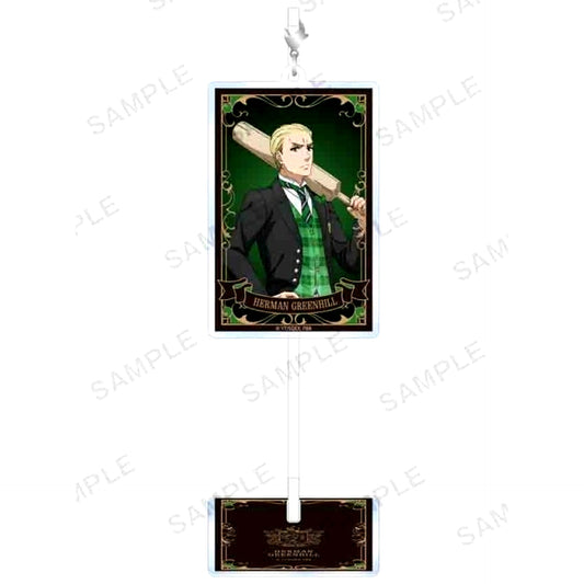 Herman Greenhill Swaying Charm & Stand Black Butler: Public School Arc [USED]