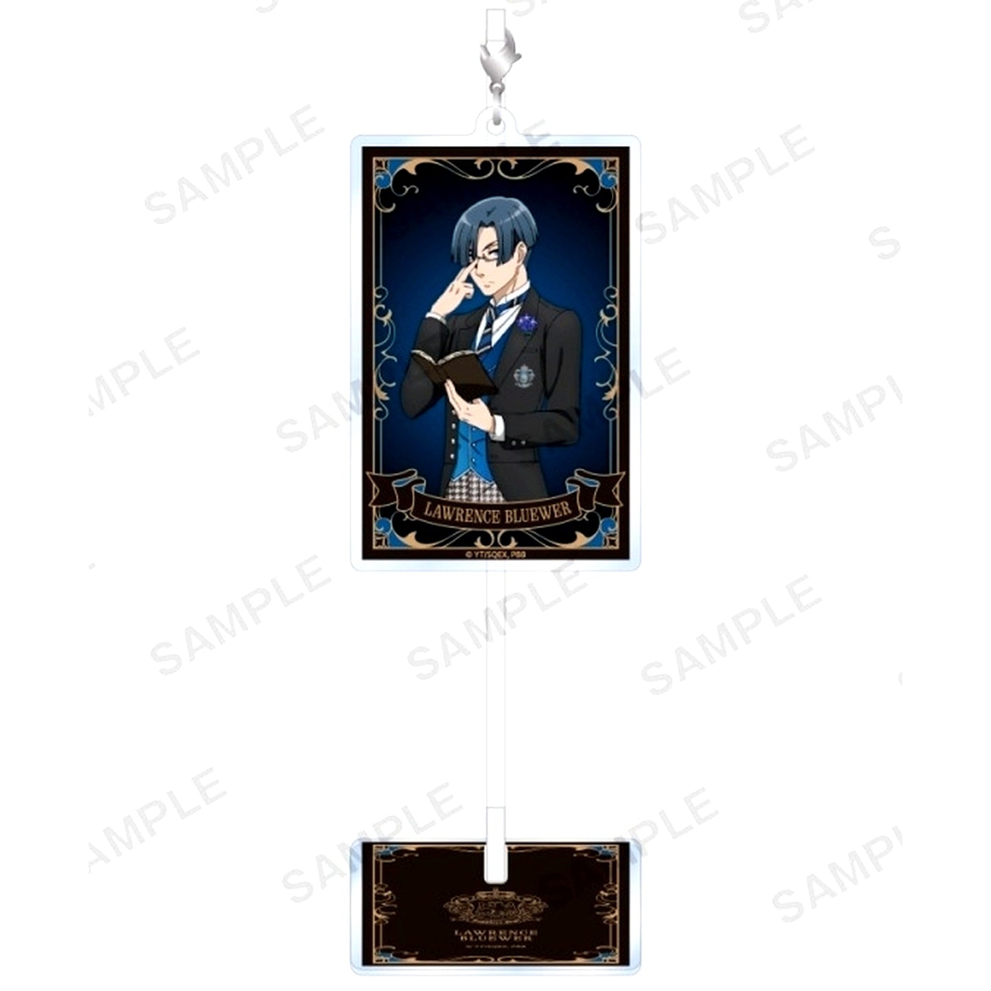 Lawrence Bluewer Swaying Charm & Stand Black Butler: Public School Arc [USED]