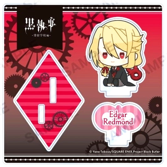 Edgar Redmond Diorama Acrylic Stand Petatto Nejimaki Ver. Black Butler: Public School Arc [USED]