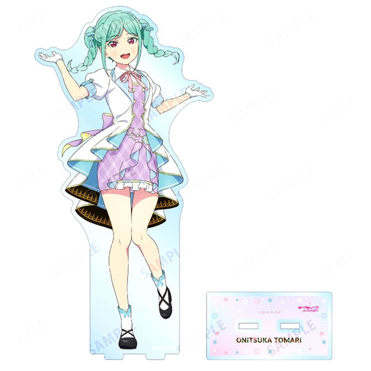 Tomari Onitsuka Illustration Miracle New Story Ver. Big Acrylic Stand Love Live! Superstar!! Pop Up Shop in Marui [USED]
