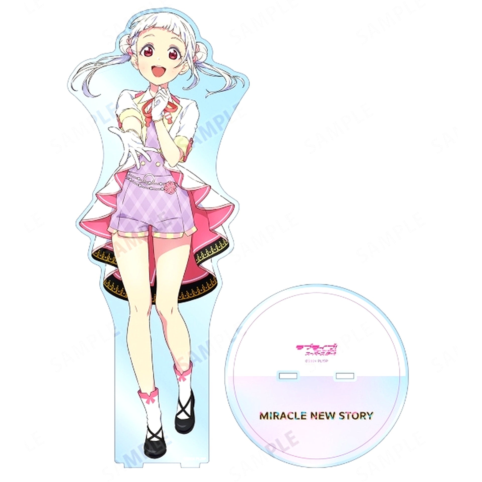 Chisato Arashi Love Live! Superstar!! Extra Large Acrylic Stand Illustration Miracle New Story Ver. Pop Up Shop in Marui [USED]
