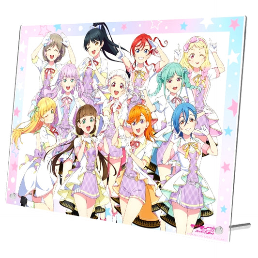 Liella! Love Live! Superstar!! A4 Acrylic Panel Illustration Miracle New Story Ver. Pop Up Shop in Marui [USED]