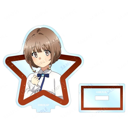 Kaede Azusagawa Upper Body Illustration Starry Sky Dress Ver. Trading Acrylic Stand Rascal Does Not Dream of a Sister Venturing Out [USED]