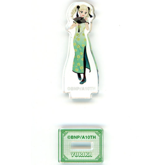 Yurika Todo China Dress Ver. Illustration Aikatsu! 10th Story Mirai e no Starway Trading Mini Acrylic Stand Animate Fair [USED]