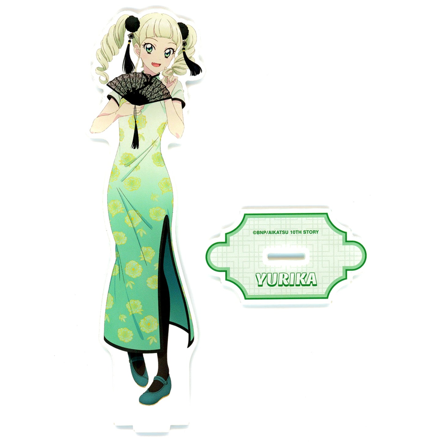 Yurika Todo China Dress Ver. Aikatsu! 10th STORY STARWAY to the Future Animate Fair BIG Acrylic Stand [USED]