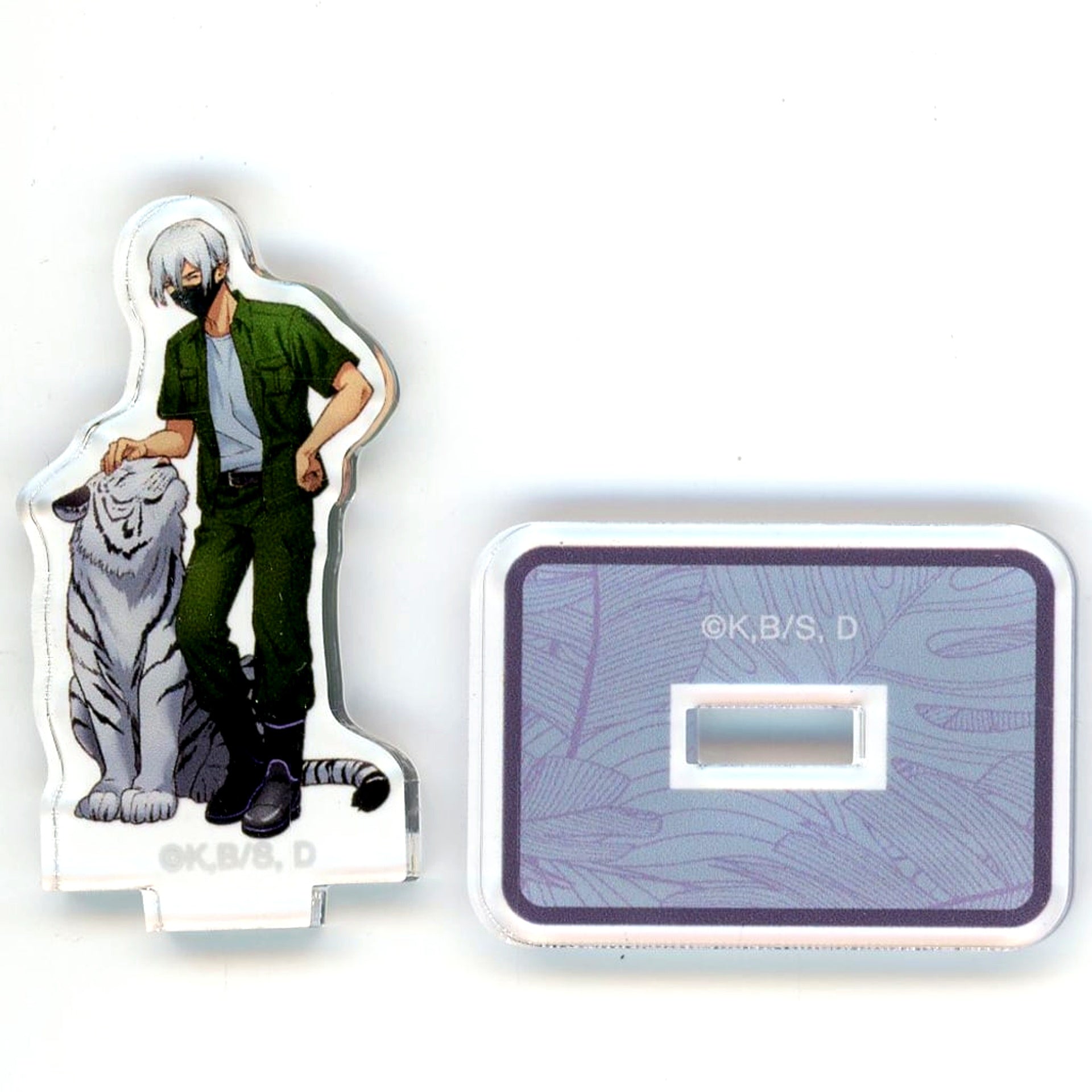 Hyoga Zookeeper Ver. Dr. STONE x Tobu Zoo Mini Acrylic Stand [USED]