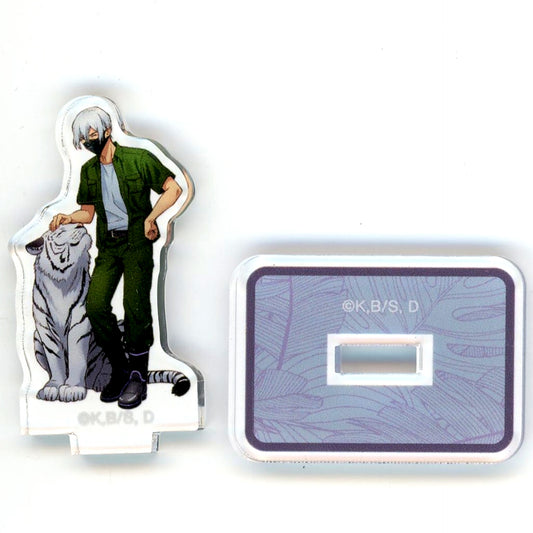 Hyoga Zookeeper Ver. Dr. STONE x Tobu Zoo Mini Acrylic Stand [USED]