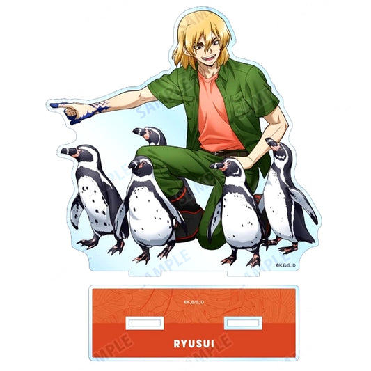 Ryusui Nanami Dr.STONE x Tobu Zoo Newly Drawn Zookeeper Ver. BIG Acrylic Stand [USED]