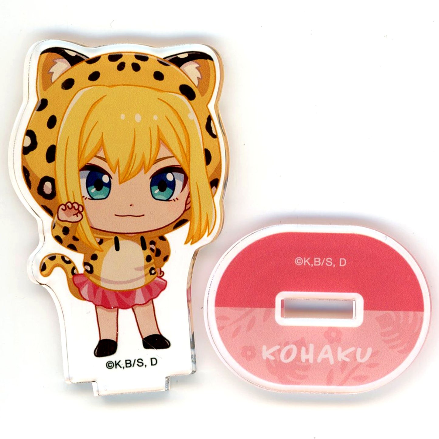 Kohaku Dr.STONE x Tobu Zoo Trading Chibi Character Animal Hoodie Version Acrylic Stand [USED]