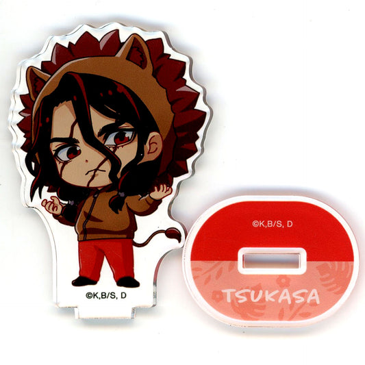 Tsukasa Shishio Dr. STONE x Tobu Zoo Trading Chibi Character Animal Hoodie Ver. Acrylic Stand [USED]
