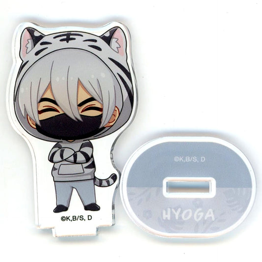 Hyoga Dr.STONE x Tobu Zoo Trading Chibi Chara Animal Hoodie Ver. Acrylic Stand [USED]
