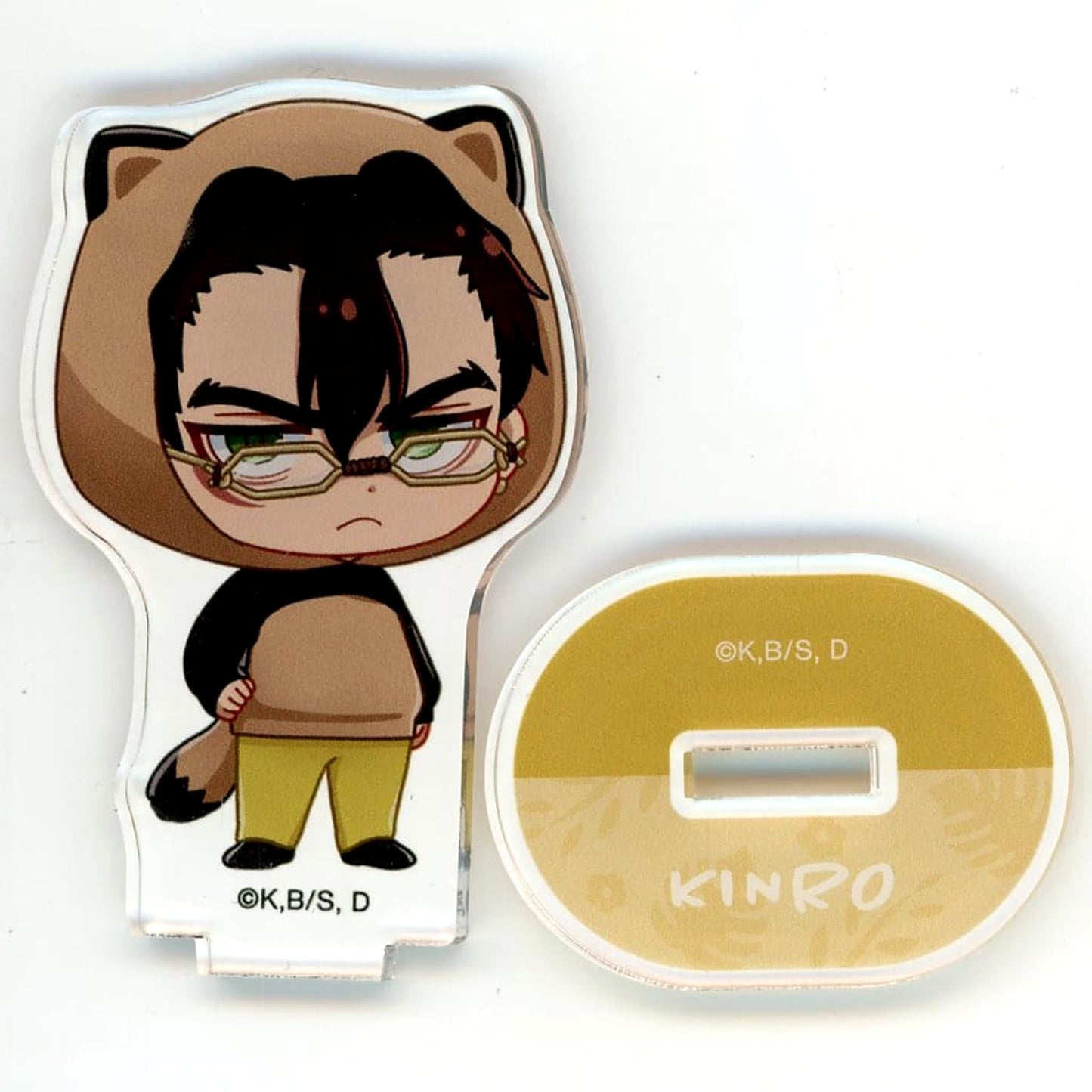 Dr. STONE Kinro x Tobu Zoological Park Trading Chibi Character Animal Hoodie ver. Acrylic Stand Acrylic Stands [USED]