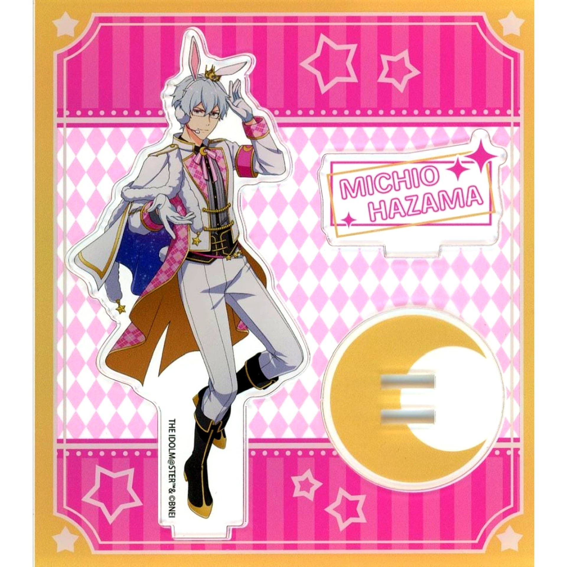 Michio Hazama The Idolmaster SideM Acrylic Stand Star Light Rabbit Ver. [USED]