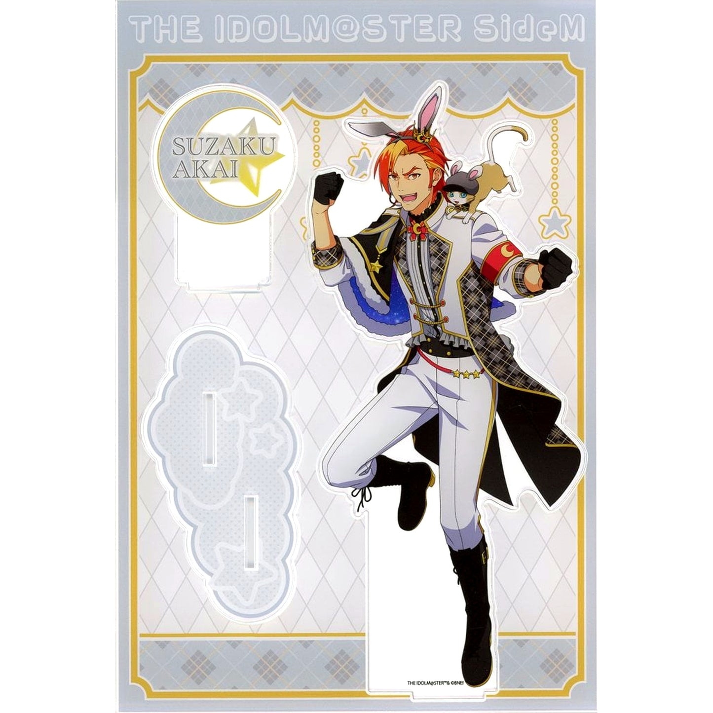 Suzaku Akai The Idolmaster SideM MEGA Acrylic Stand Star Light Rabbit Ver. [USED]