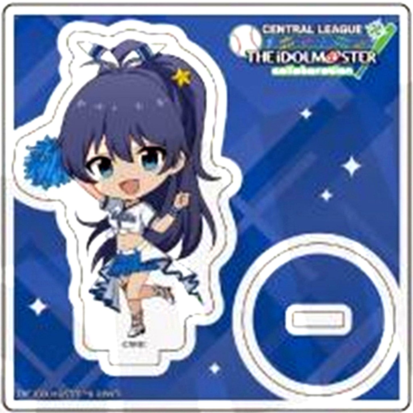 Hibiki Ganaha Yokohama DeNA BayStars THE IDOLM@STER Series Mini Character Acrylic Stand Central League [USED]